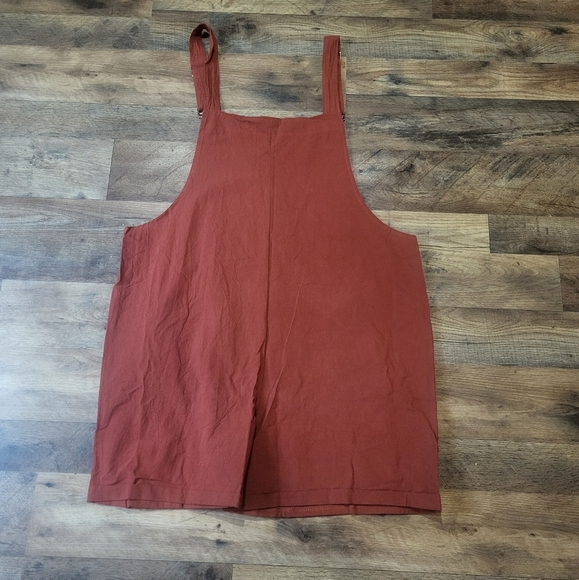 New Cozypoin Red Shortalls Size Large - Picture 6 of 6